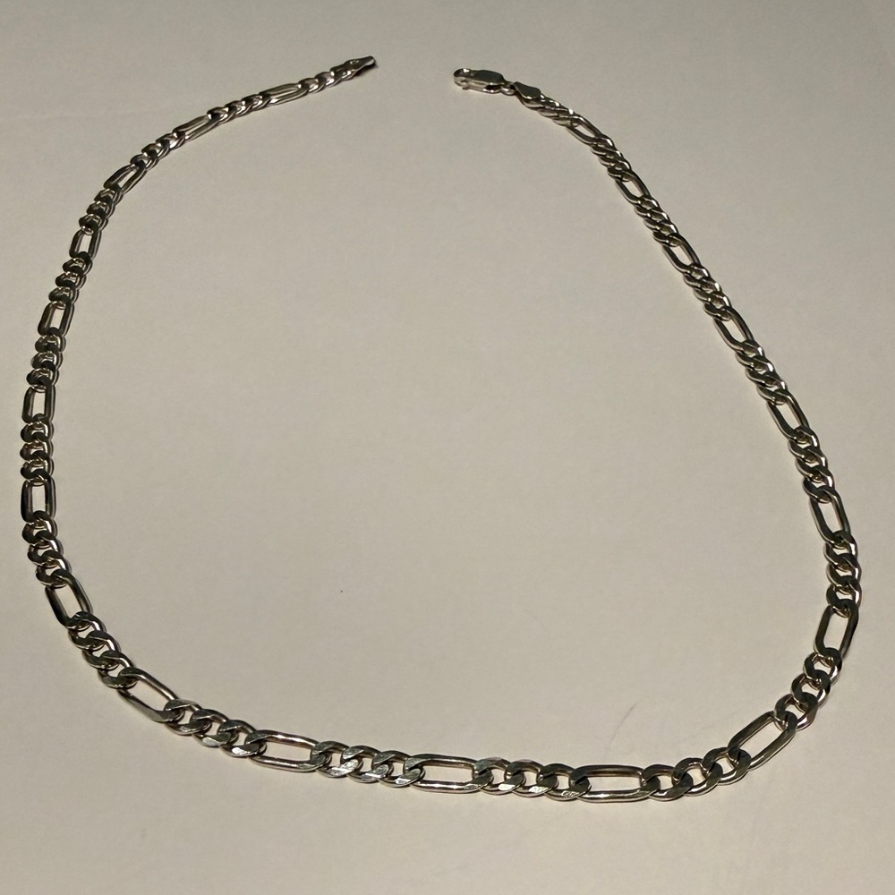 Men's Silver Chain Necklace